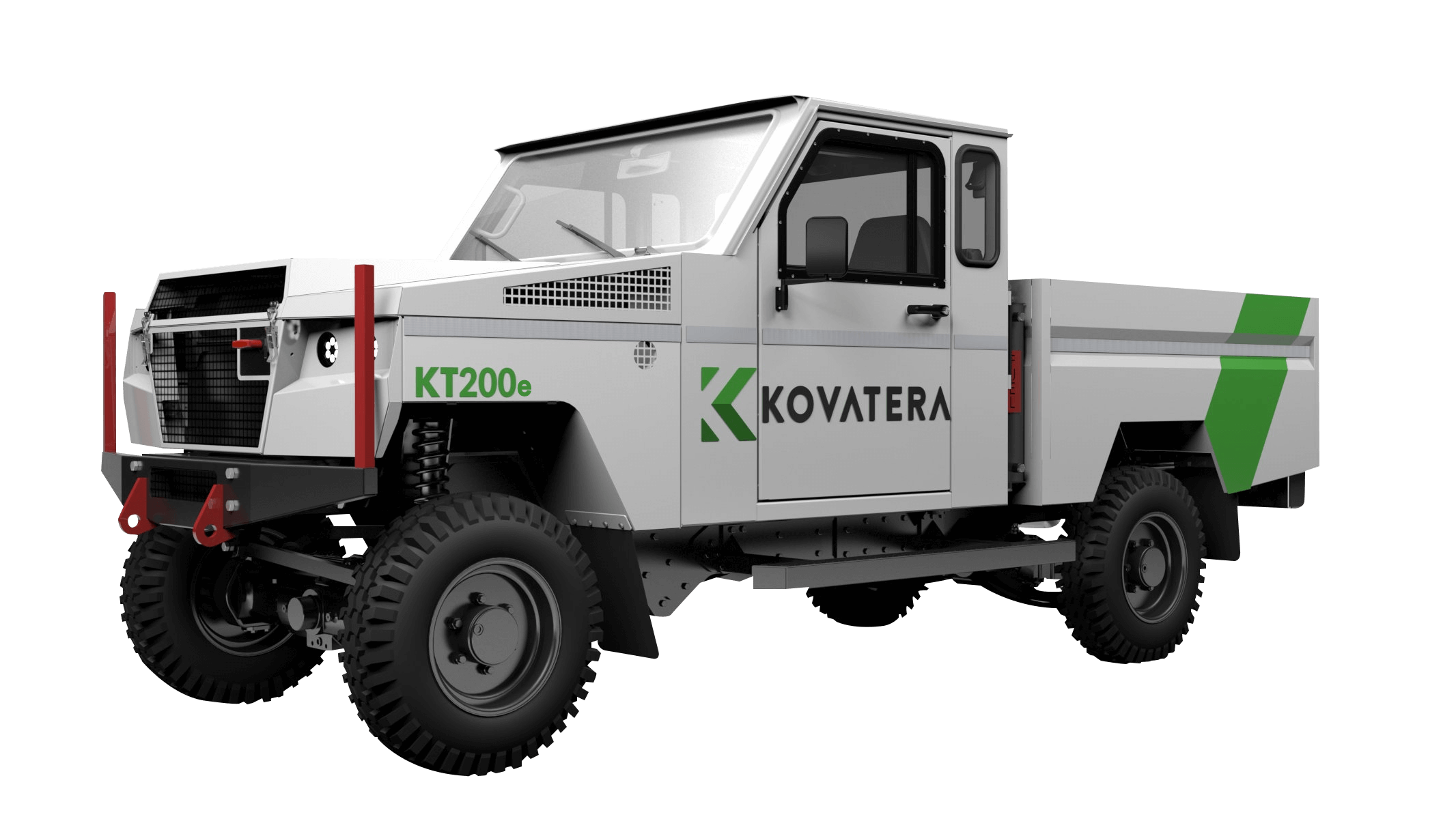 KT200e Battery Electric Vehicle regular cab and box
