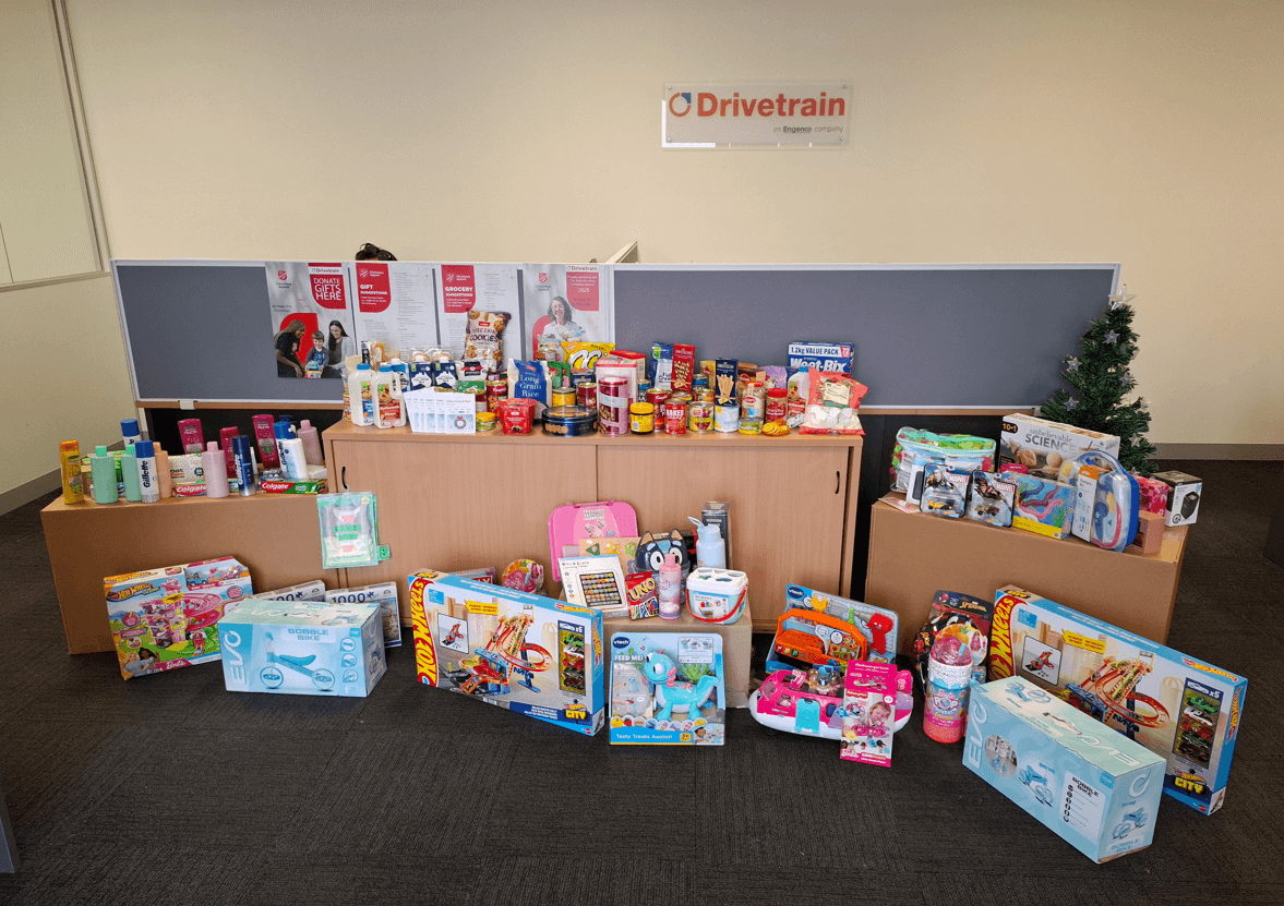 Drivetrain Spreads Christmas Cheer with The Salvation Army